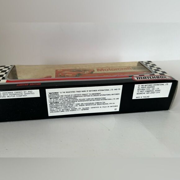 Matchbox Super Star Transporters Die Cast Semi 1992 MOTORCRAFT - Picture 2 of 7